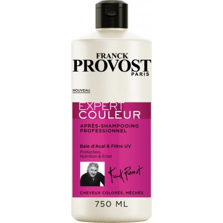 Franck Provost Expert Couleur Après-Shampooing Professionnel Baie d’Acaï & Filtre UV 750ml (lot de 3)