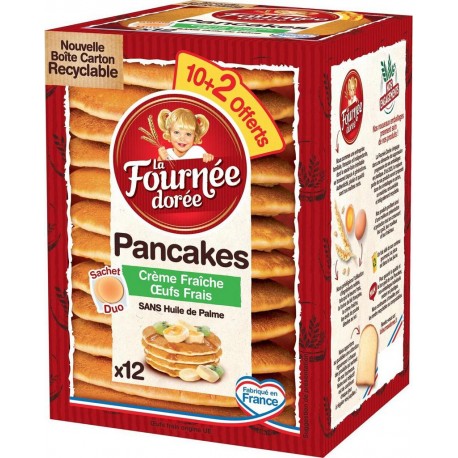 La fournée Dorée Pancakes 10+2 offerts 420g