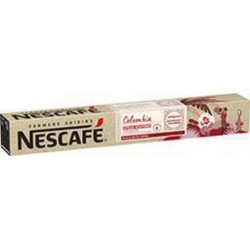 Nescafé Capsules de café compatibles Nespresso Colombia Décaf intensité 6 53g boîte 10 capsules