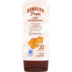Hawaiian Tropic Silk Hydratation SPF 30 Protective Sun Lotion 180ml (lot de 2) flacon 180ml