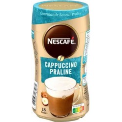 Nescafé Café soluble Cappuccino Praline 279g
