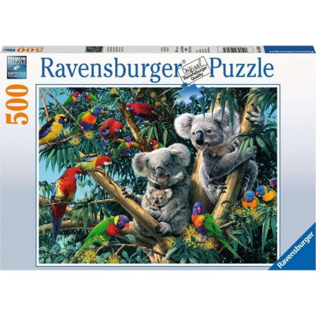 Ravensburger Puzzle 500 pièces - Koalas dans l'arbre