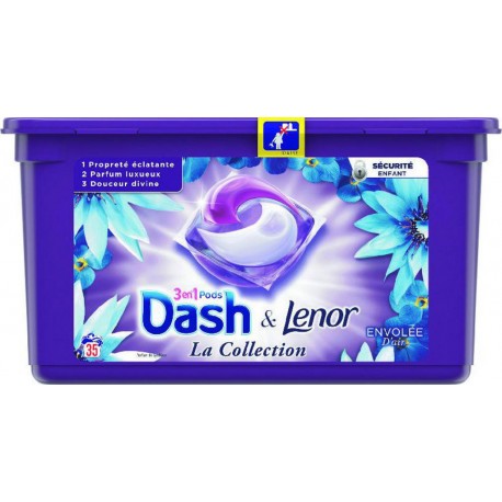 DASH & Lenor LA COLLECTION Envolée d’Air x35