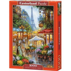 Castorland Puzzle Fleurs de printemps, Paris