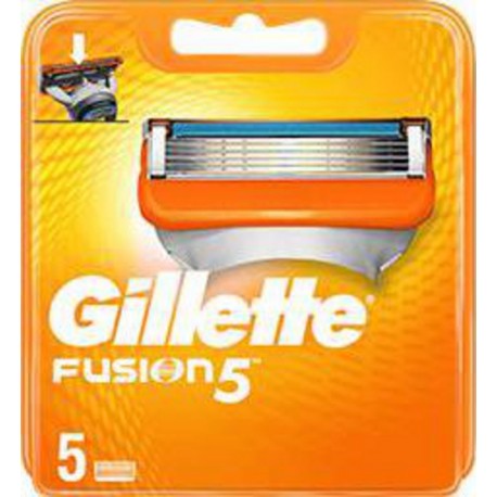 NC X5 LAMES FUSION GILLETTE boîte 5 lames