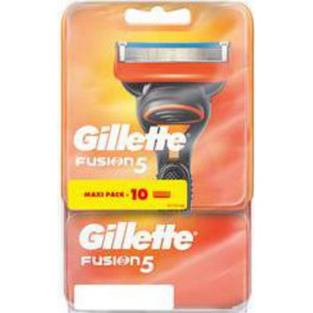 NC LAMES FUSION 6+4 GILLETTE paquet 10 lames