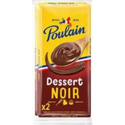 POULAIN DESSERT NOIR 2X180G 360g