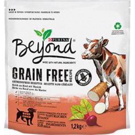 PURINA BEYOND GRAIN FREE BOEUF 1,2Kg