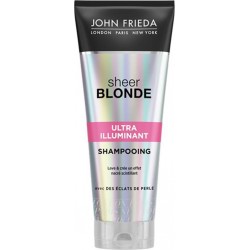 John Frieda Sheer Blonde Ultra Illuminant Shampooing avec des Éclats de Perles 250ml (lot de 3)