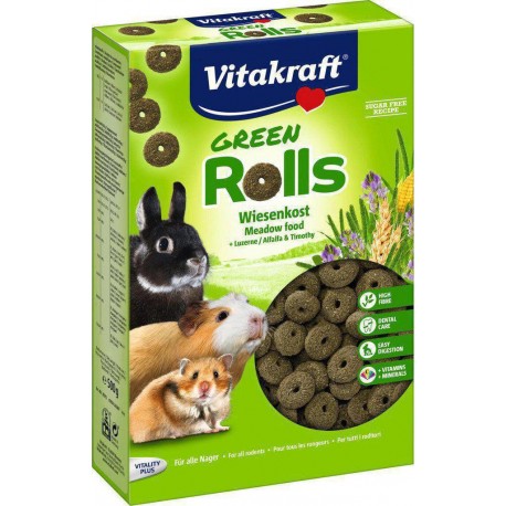 VITAKRAFT GREEN ROLLS RONGEURS 500g