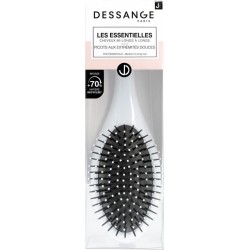 DESSANGE Brosse Capillaire Cheveux Mi-Longs à Longs Picots aux Extrémités Douces