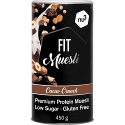 NU3 Muesli protéiné cacao noisettes Sans Gluten 450g