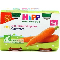 Hipp Bio Mes Premiers Légumes Carottes dès 4/6 mois 250g