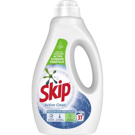 SKIP LESSIVE LIQUIDE ACTIVE CLEAN 1665ml