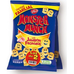 Monster Munch Jambon Fromage 2x135g 270g