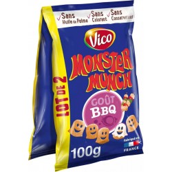 Monster Munch Soufflés Barbecue BBQ 2x100g 200g