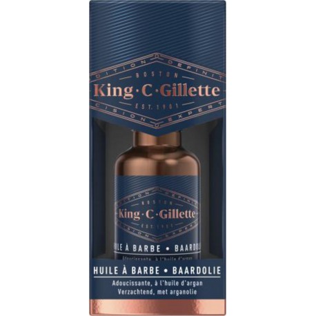 King C Gillette Huile à barbe pour homme KING C. GILLETTE 30ml