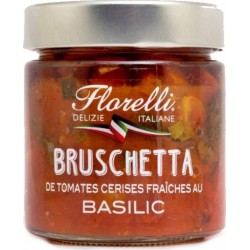 Florelli Bruschetta de Tomates Cerises au Basilic 190g