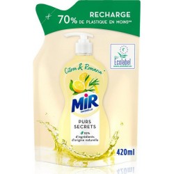 Mir Recharge liquide vaisselle Citron & Romarin 420ml