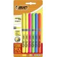 BIC GRIP BRITELINER x6 surligneurs