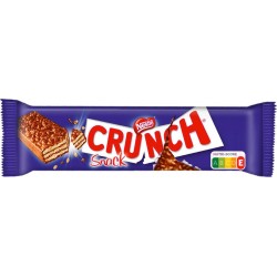 CRUNCH SNACK BARRE CROUSTILLANTE CARAMEL CHOCOLAT AU LAIT 33g