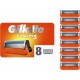 Gillette Lames de rasoir Fusion 5 recharges x8