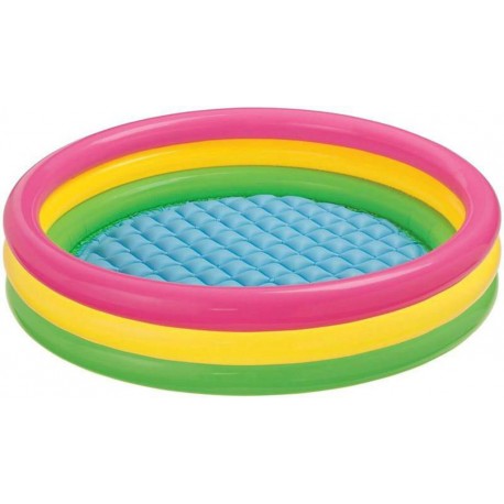 INTEX Large Rainbow Swimming Pool