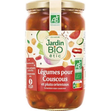 Jardin Bio Légumes pour Couscous 660g