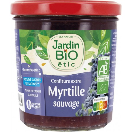 Jardin Bio Confiture Jardin Bio' 60% Myrtille 320g