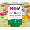 HIPP BIOLOGIQUE PETITS MIJOTES JARDINIERE DE LEGUMES SAUMON 2x190g 380g