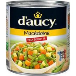 D’aucy Macédoine Légumes Égouttée 390g (carton de 8)