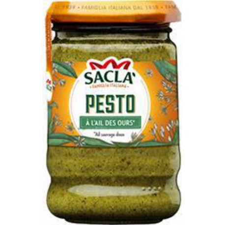 Sacla Sauce Sacla'Italia Pesto à l'ail des ours 190g