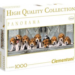 Clementoni Puzzle Panorama - Beagles 1000p