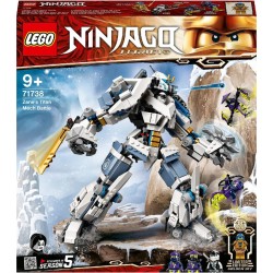 LEGO NINJAGO 71738 Le robot de combat Titan de Zane