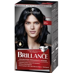 891 Schwarzkopf Coloration cheveux brillance noir bleuté