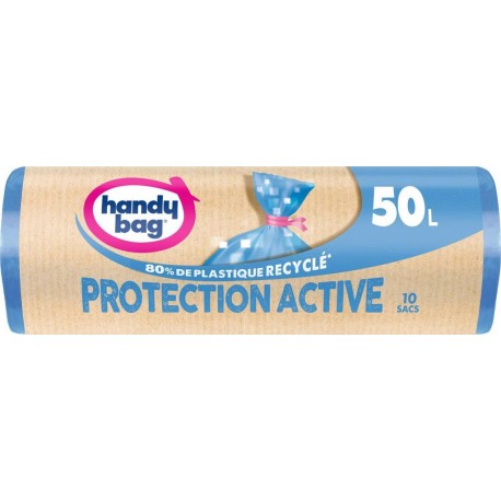 HANDY BAG PROTECTION ACTIVE SAC POUBELLE 50L x10