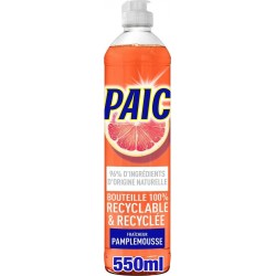 PAIC Liquide vaisselle Recyclable Pamplemousse 550ml