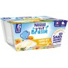 NESTLE PTIT BRASSE SANS SUCRES AJOUTES ABRICOT VANILLE 4x90g 360g