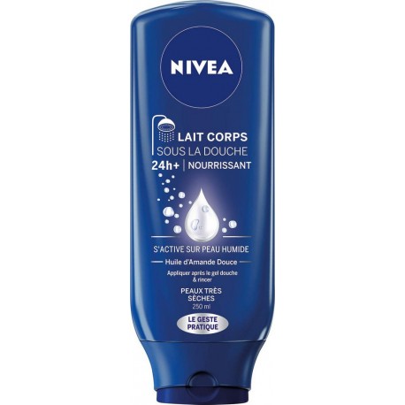 Nivea Lait corps sous la douche Nourrissant 2x250ml 500ml