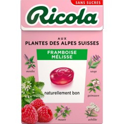 RICOLA BONBON FRAMBOISE MELISSE 50G