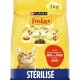 FRISKIES Croquettes pour chat stérilisé au bœuf et légumes 3Kg