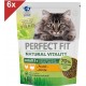 NC Natural Vitality Croquettes Poulet Et Dinde Pour Chat Adulte 6x1Kg les 6 sacs de 6Kg