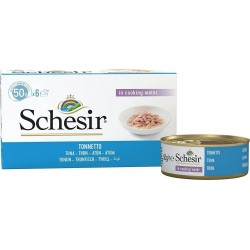 X G X G Pâtée Schesir Pour Chat Avec Bouillon Multipack 6 Boîtes X 50 G 6 Boîtes X 50 G Thon