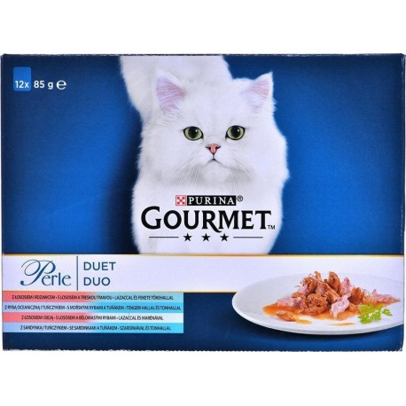 Purina Aliments Pour Chat Gourmet Saumon Thon Poisson