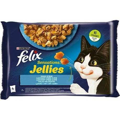 Purina Aliments Pour Chat Felix Sensations Saumon