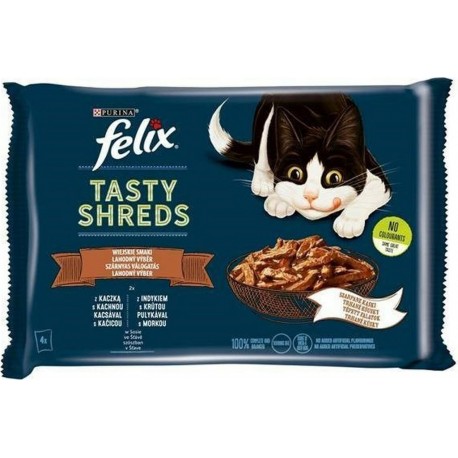 Purina Aliments Pour Chat Tasty Shreds