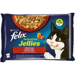 Purina Aliments Pour Chat Felix Sensations Poulet Veau