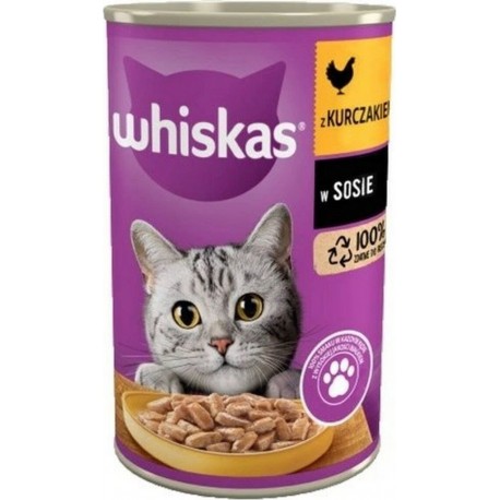 Whiskas Aliments Pour Chat In Sauce Poulet