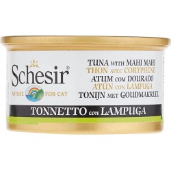 Patee Pour Chat En Gelée Schesir Boite 85g Thon Coryphene 85g