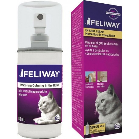 D Eliminateur 'odeurs Ceva Feliway Calmant Chat (60 Ml)